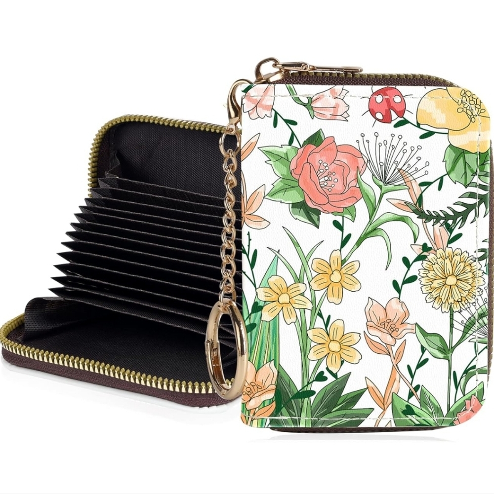 Floral Print Women's Wallet